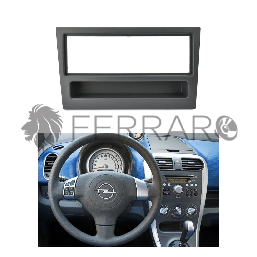 Mascherina 1DIN con Cassetto | Opel Agila fino 2004