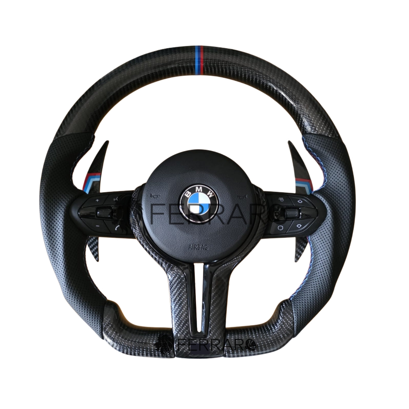 Volante Sportivo per BMW ZA E89 (2009-2016), Carbonio, Customizzato in Pelle