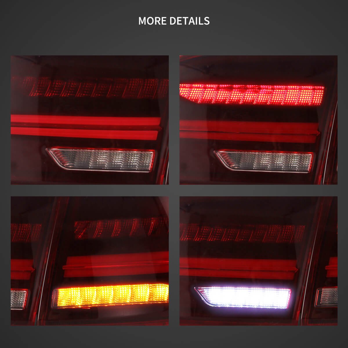 Fanali Posteriore Completo per Volkswagen Jetta MK6 (2011-2018) a LED