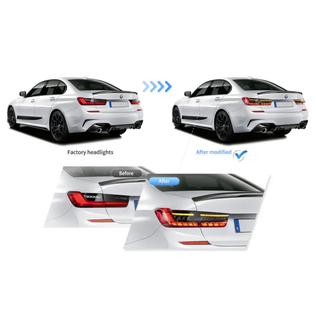 Fanali Posteriore Completo per BMW Serie 3, G20, G28, G80 (2018-2024) a LED