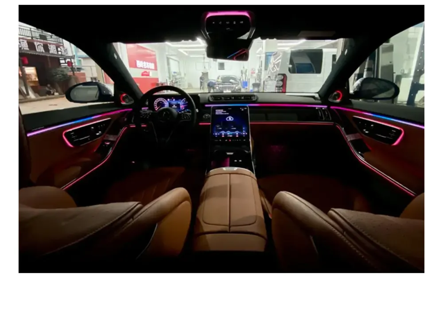 Ambient Light Tweeter per Mercedes Benz Classe S W223, 64 Colori RGB