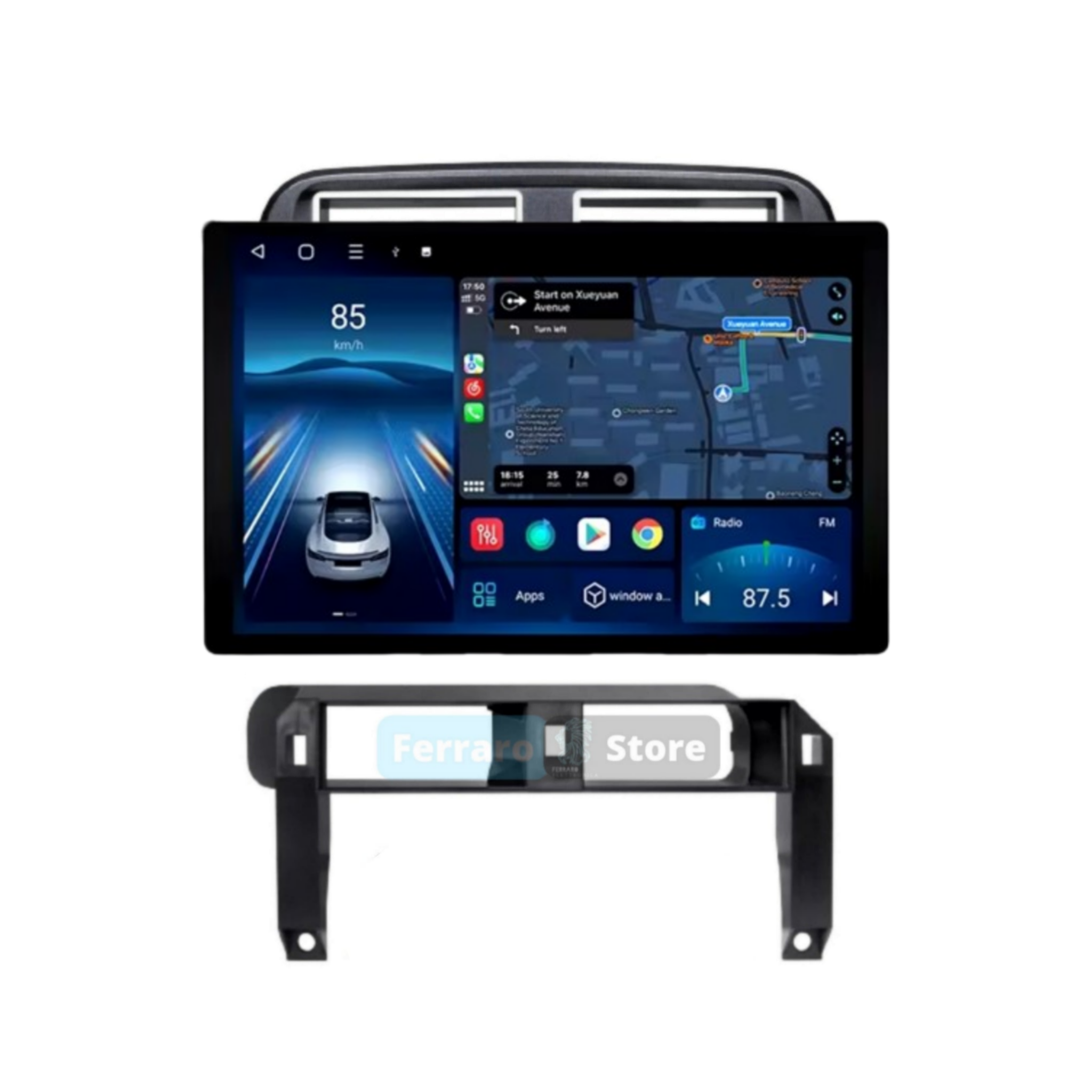 Autoradio per Fiat Grande Punto 11.5" | 2004-2012 | Android | Bluetooth | CarPlay | Android Auto | 4/64GB Ram