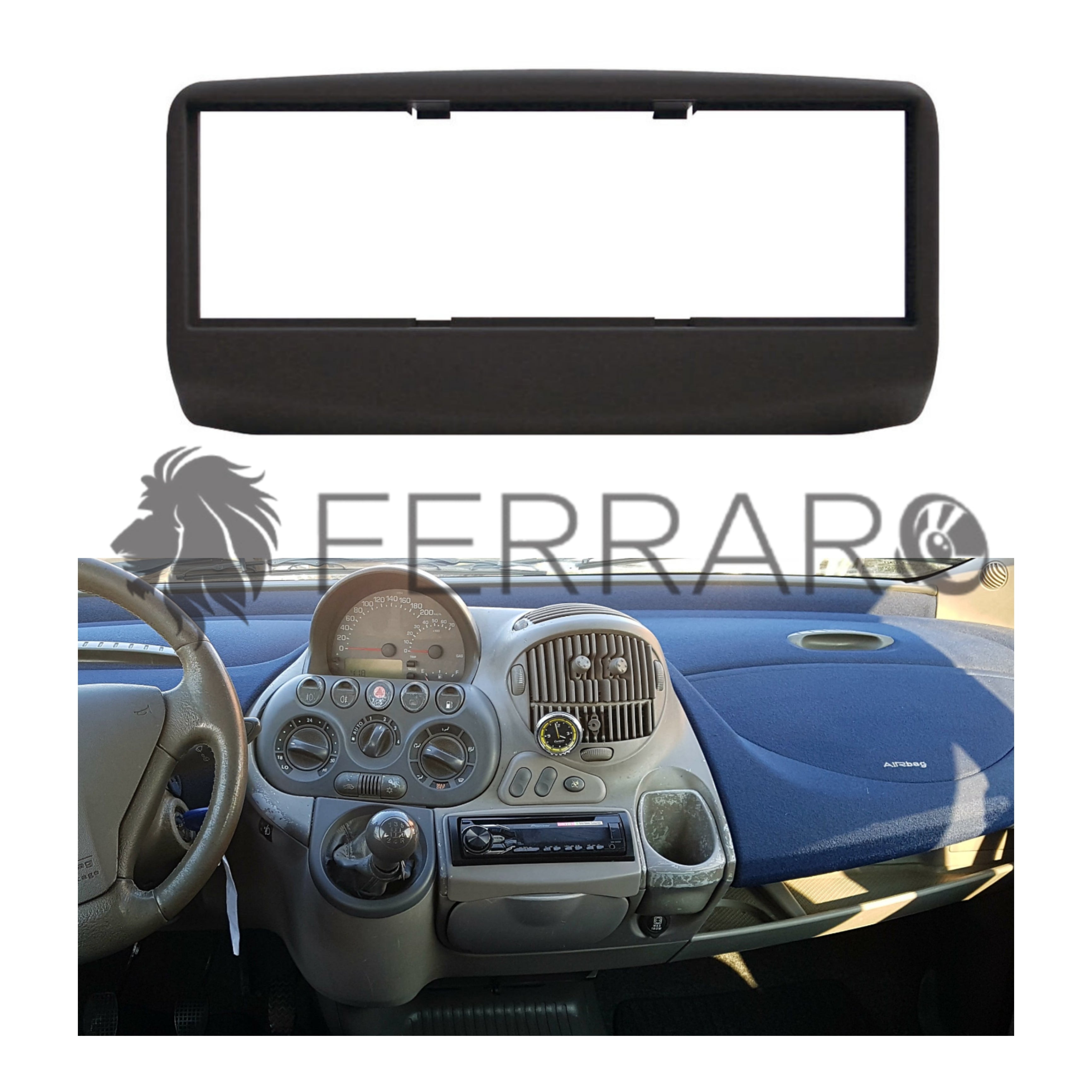 Mascherina 1DIN | Fiat Multipla dal 2005>