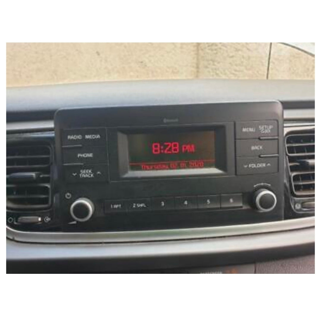 Kit Montaggio Autoradio 9"Pollici Kia Rio YB Cross (2016-2019) Mascherina, Cablaggio per Autoradio Android