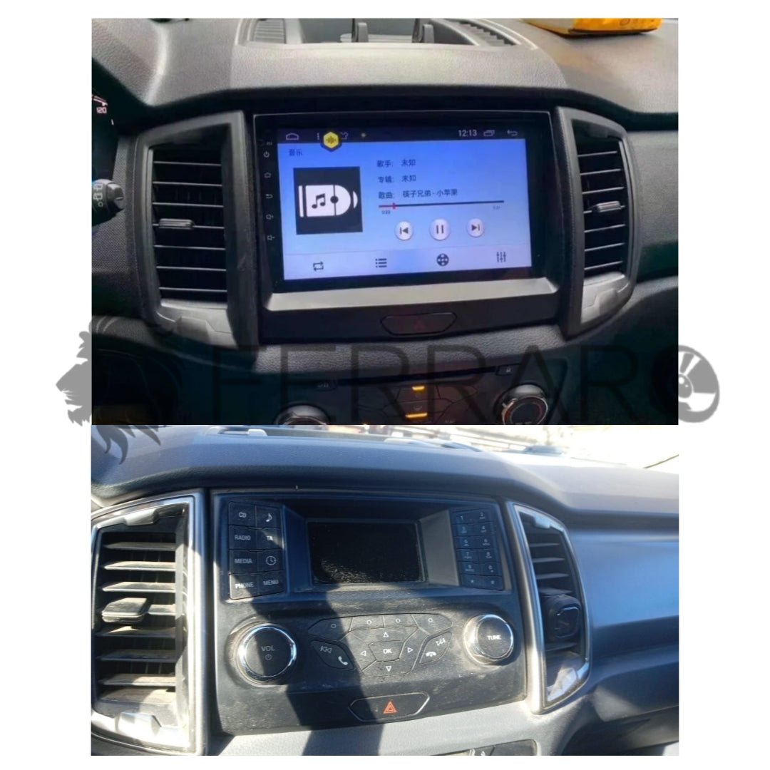 Autoradio per Ford Ranger 9" | 2015-2020 | Android | Bluetooth | CarPlay | Android Auto | 2GB/4GB/6GB/8GB Ram