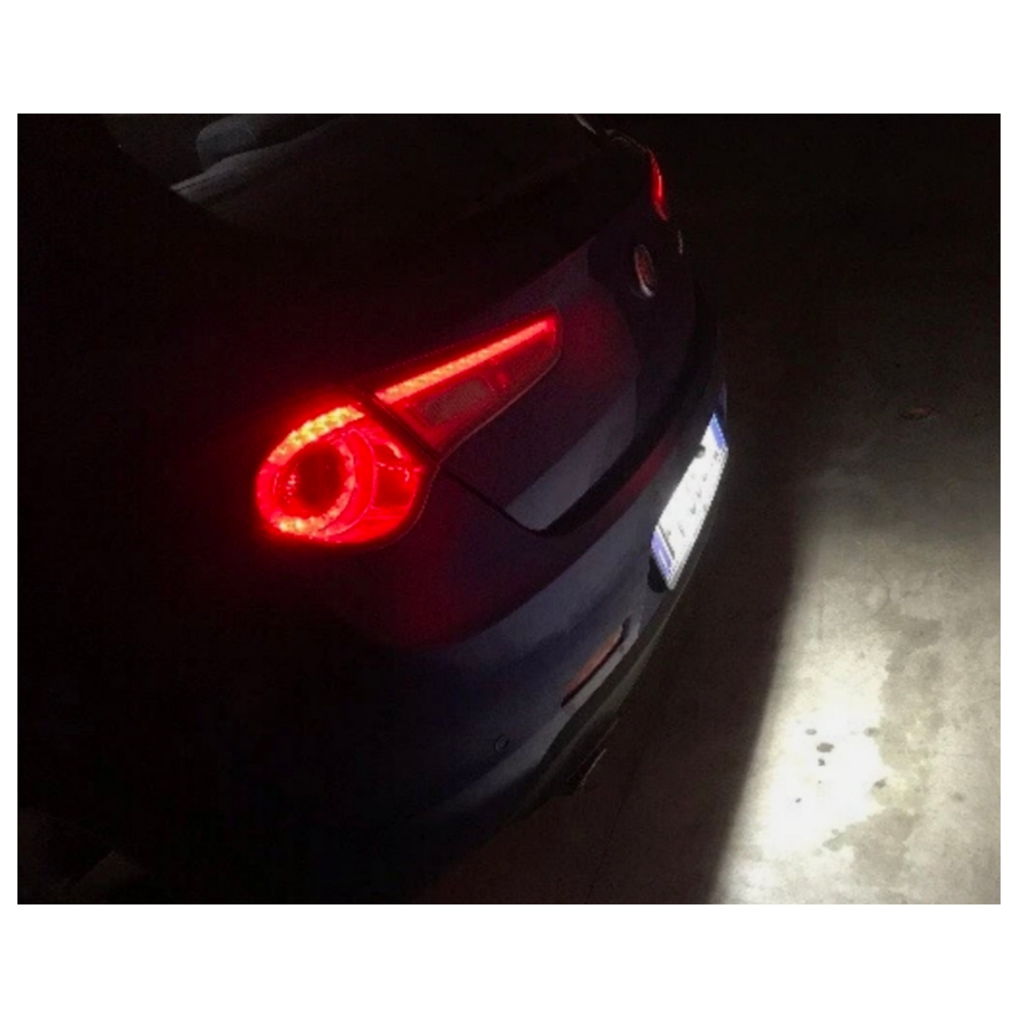 Set Luci Targa a Led per Alfaromeo, Opel, Fiat (Compatibilità in Descrizione), Plug and Play