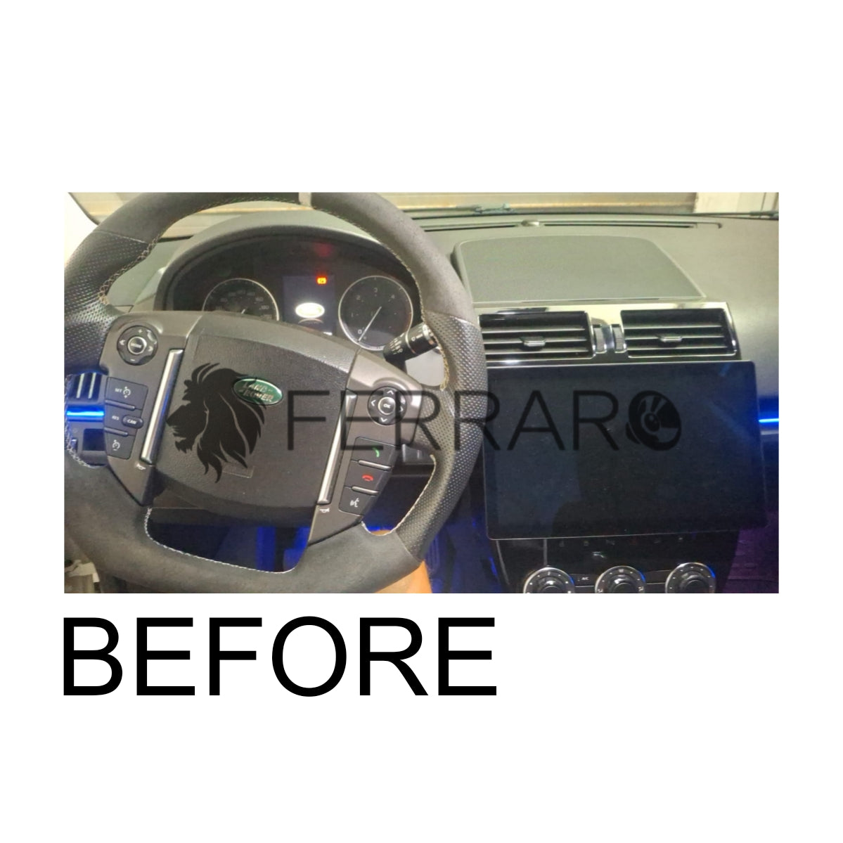 Virtual Cockpit 12.3" per Land Rover Freelander 2 (2006-2015), HD Ultra, CarPlay e Android Auto