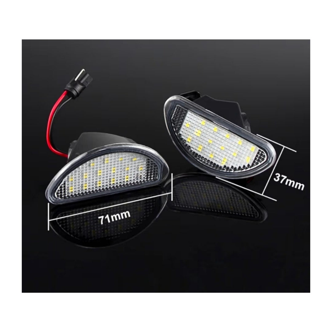 Set Luci Targa a Led per Toyota Aygo (2005-2014), Plug and Play
