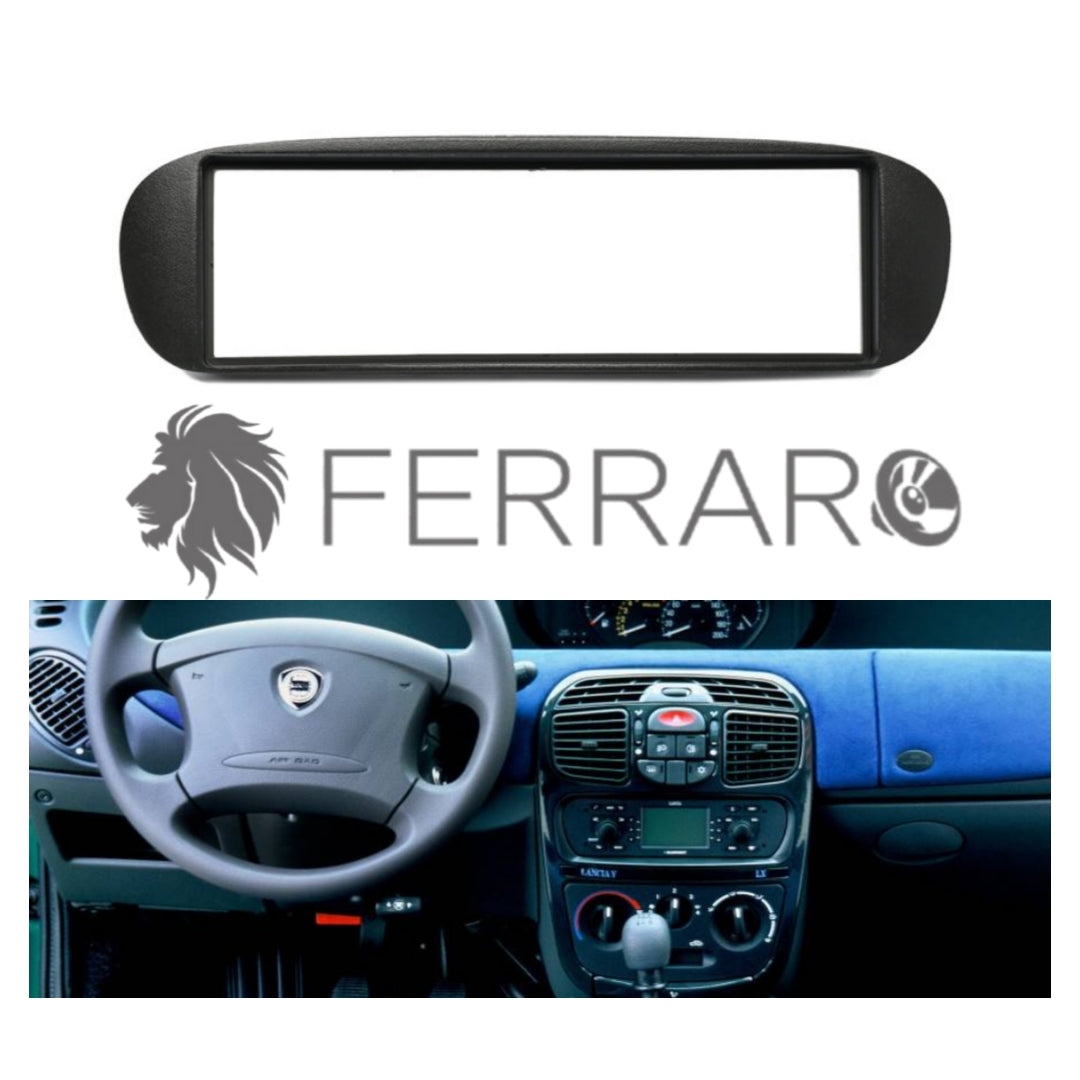 Car radio cover, 1DIN, Lancia y, until 2004