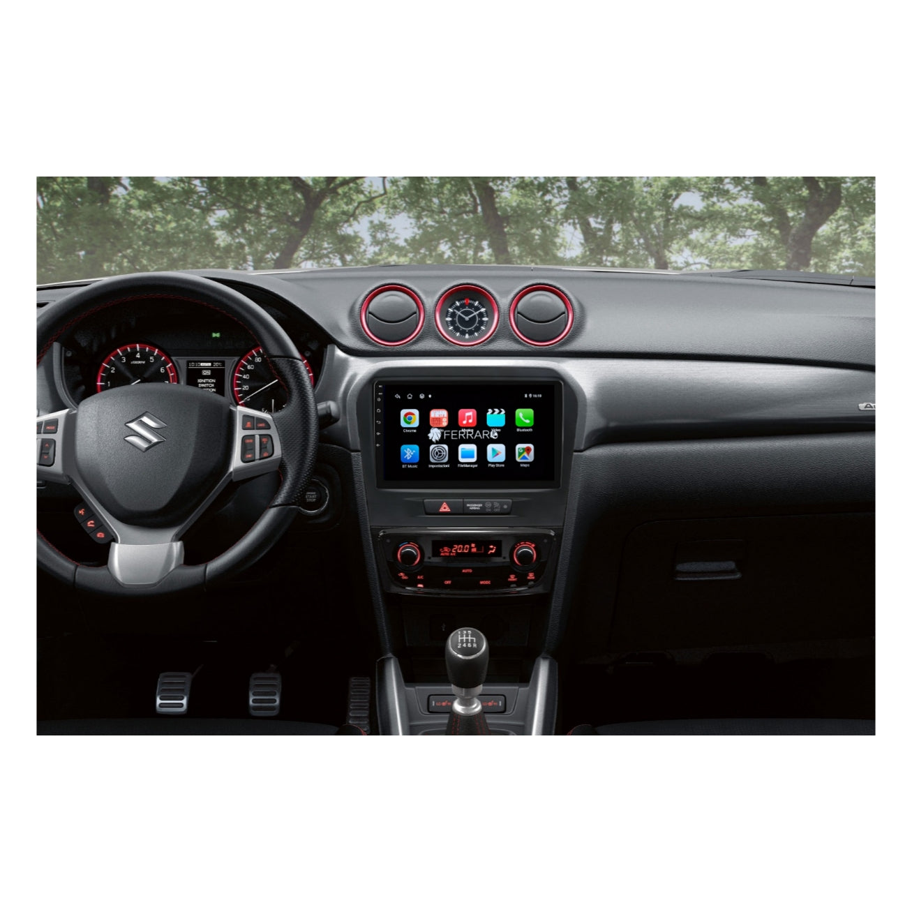 Autoradio per Suzuki Vitara 3ª Serie 9" | Dal 2015> | Android | Bluetooth | CarPlay | Android Auto | 2GB/4GB/6GB/8GB Ram