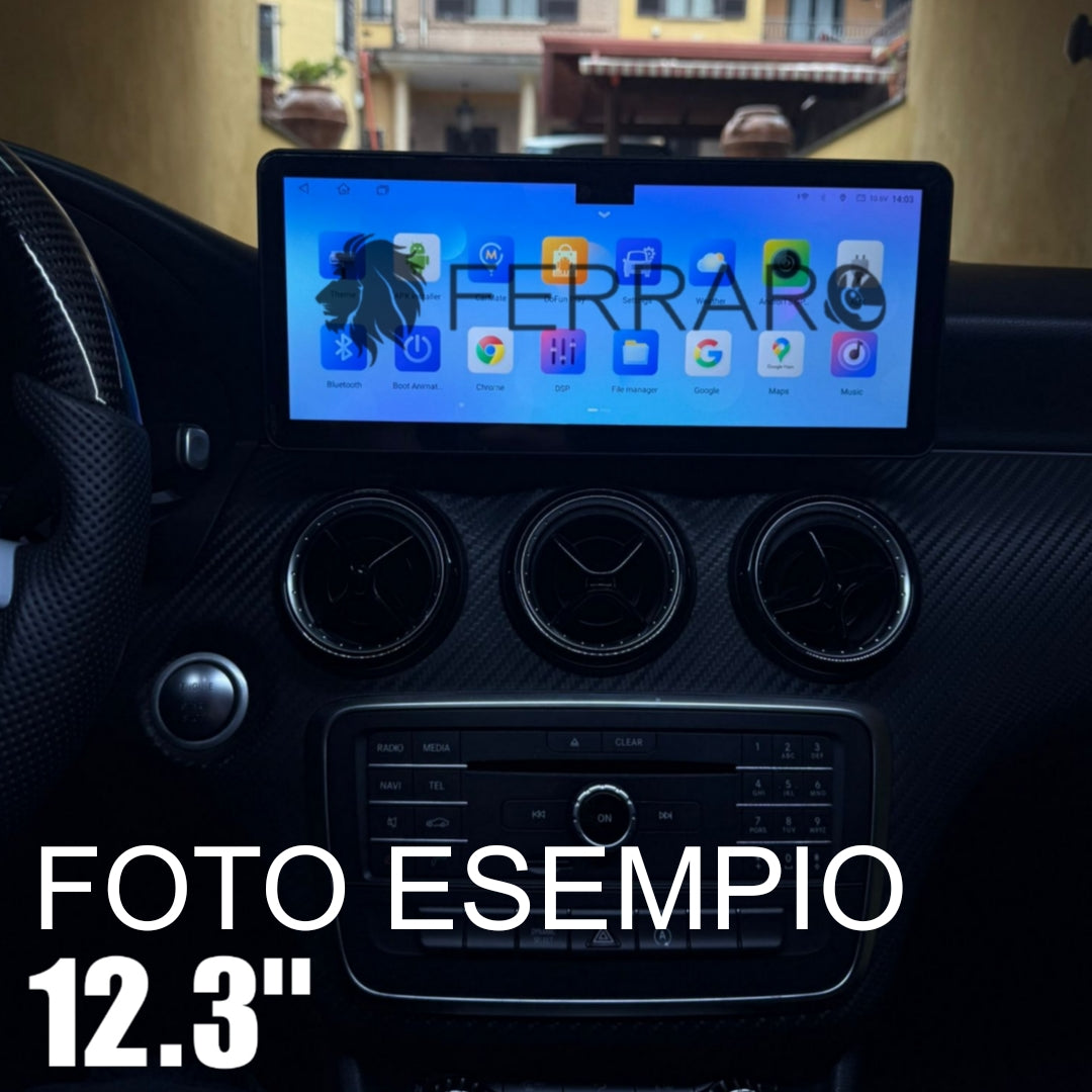 Autoradio per Mercedes GLC X253, Classe C W205 (2011-2018) 10.33"/12.3" Android, Bluetooth, CarPlay, Android Auto