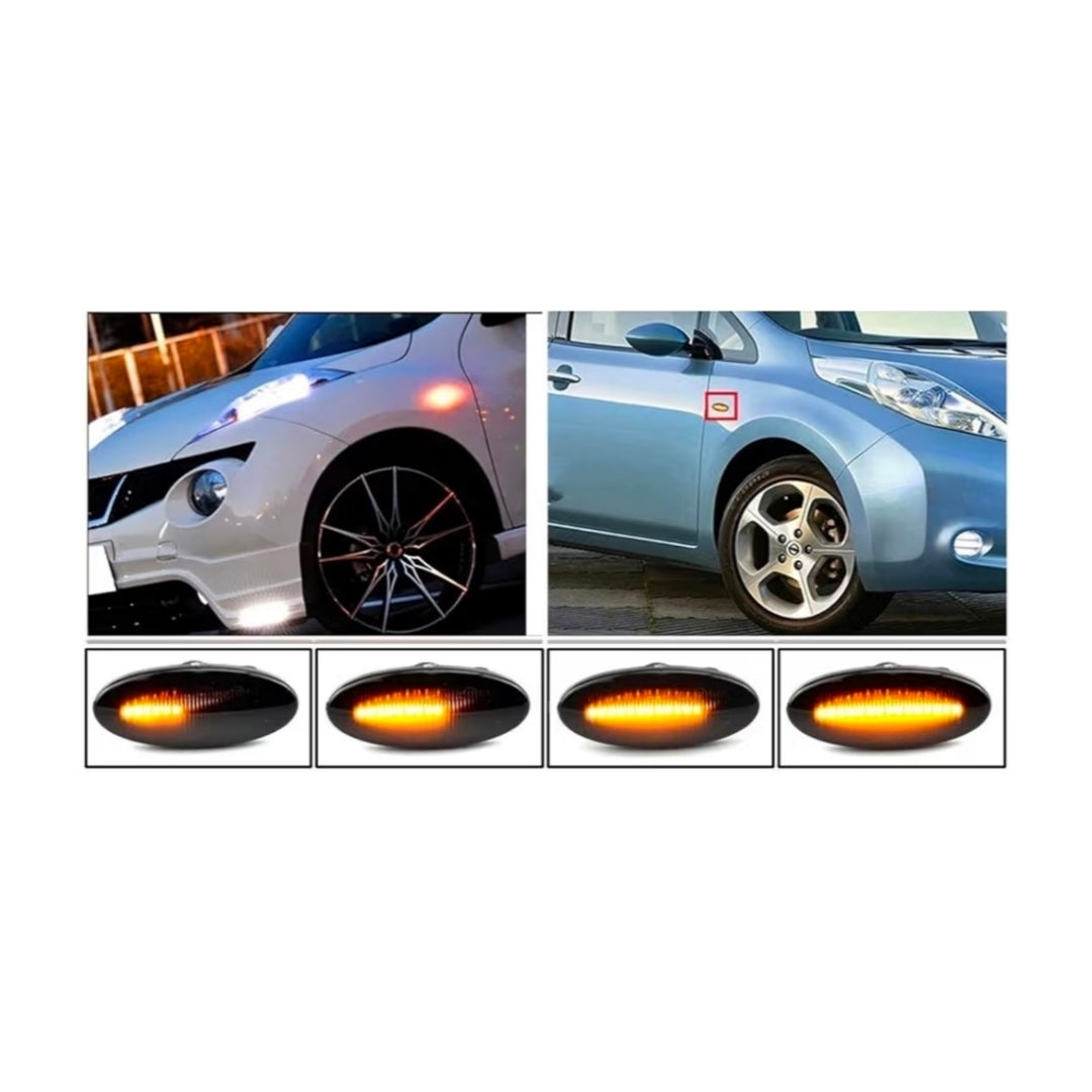 Indicatore Direzione Led per Nissan (Compatibilità in Descrizione), Plug and Play