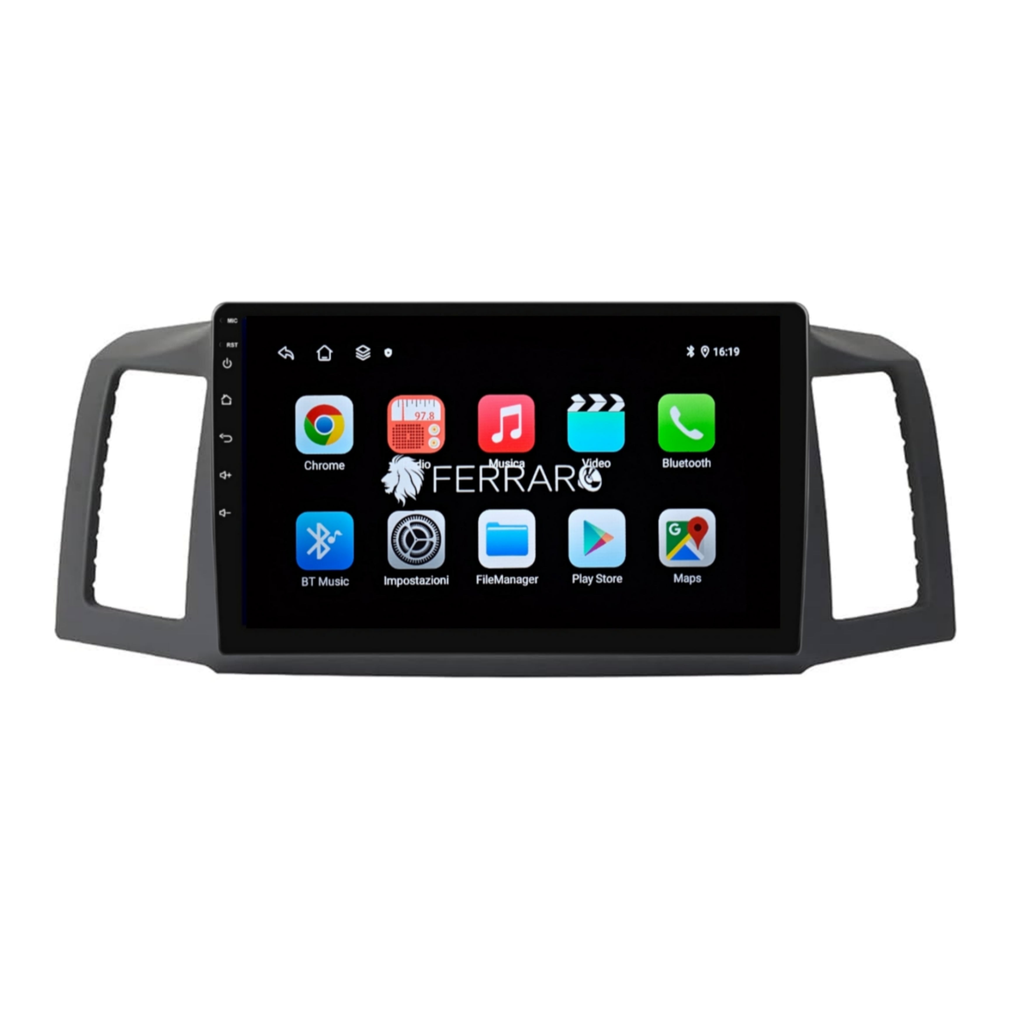 Autoradio per Jeep Grand Cherokee 10.1" | 2004-2010 | Android | Bluetooth | CarPlay | Android Auto | 2GB/4GB/8GB Ram