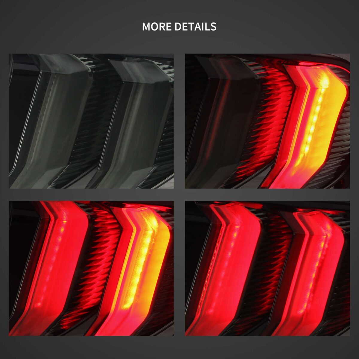Fanali Posteriore Completo per Ford Mustang 6ª Serie (2016-2023) a LED