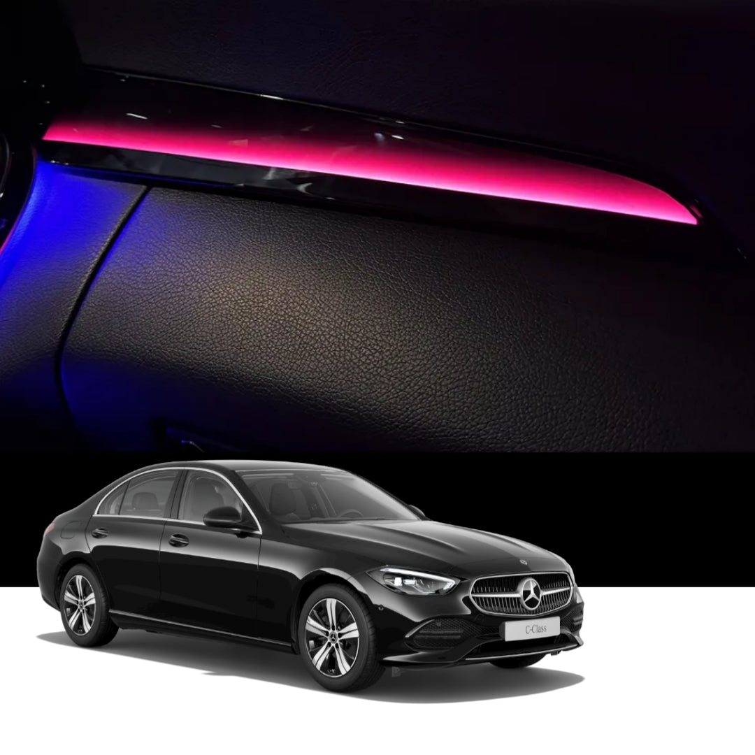 Ambient Light Passeggero per Mercedes GLC X253, Classe C W205, 64 Colori RGB