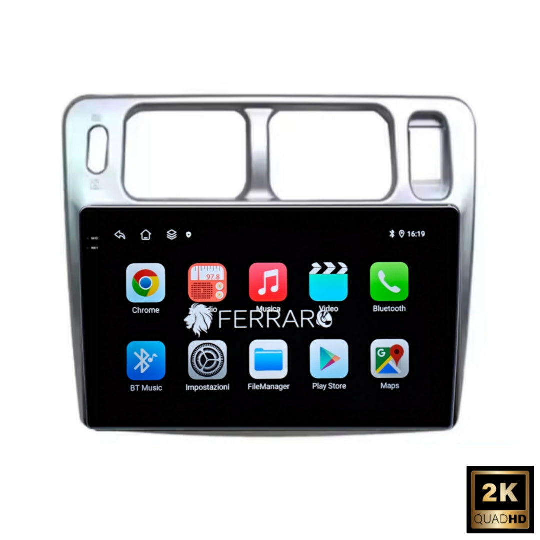 Autoradio per Mitsubishi Parejo IO 9" 2K | 1998-2005 | Android | Bluetooth | CarPlay | Android Auto | 12/256GB Ram
