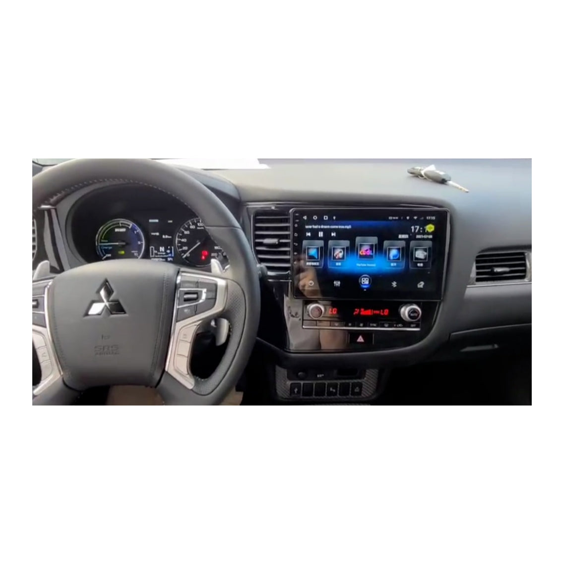 Autoradio per Mitsubishi Outlander 3 10.1" | 2013-2018 | Android | Bluetooth | CarPlay | Android Auto | 2GB/4GB/8GB Ram