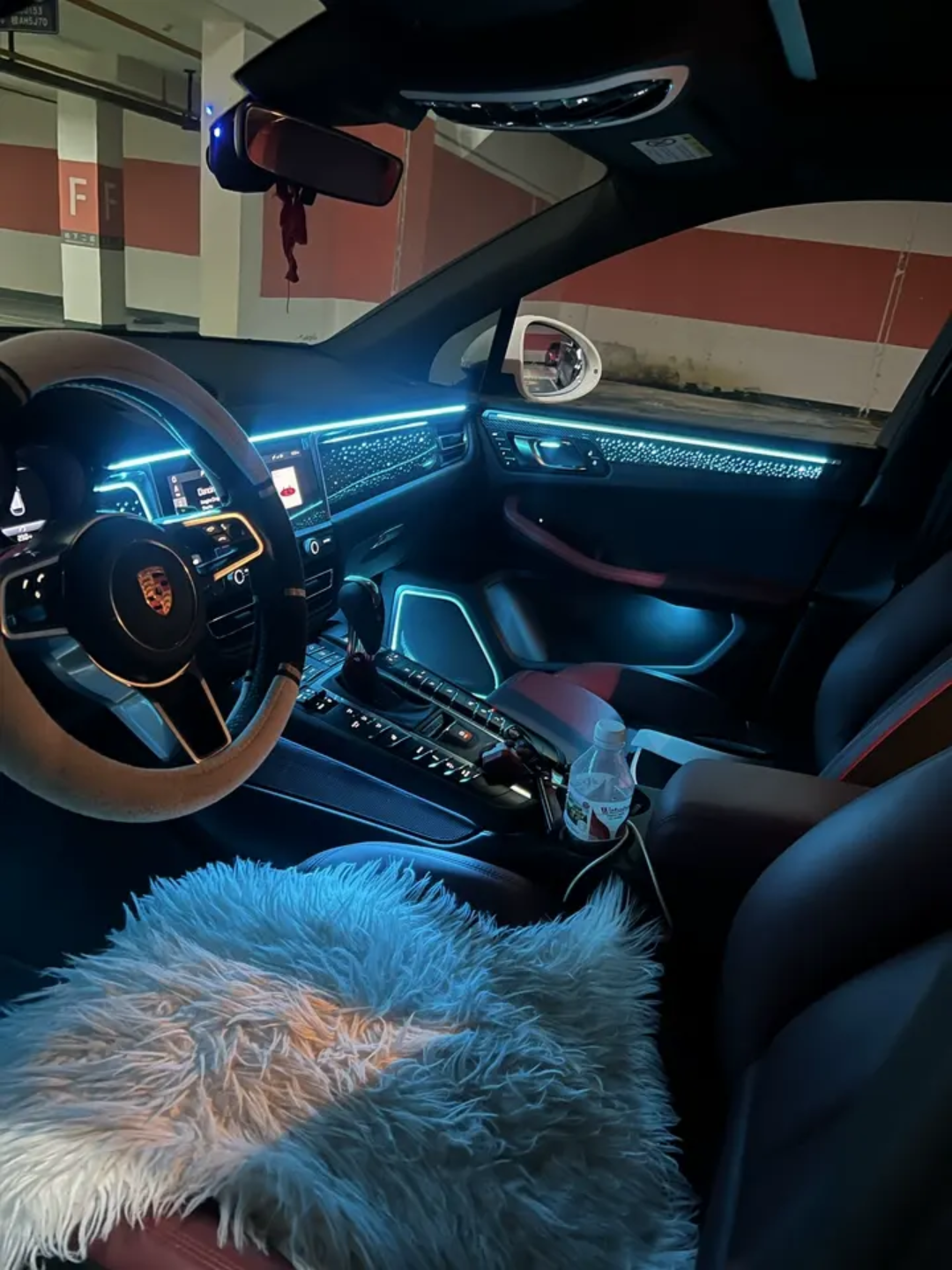 Ambient Light per Porsche Macan (2018+), 256 Colori, APP