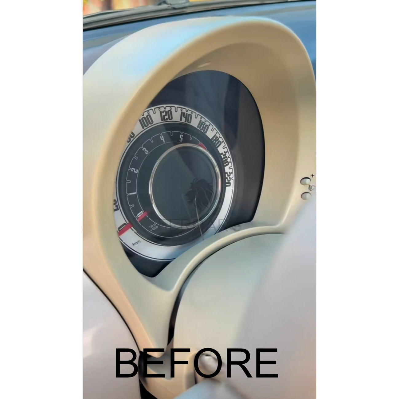 Virtual Cockpit 7" per Fiat 500s (2007-2015), HD Ultra, CarPlay e Android Auto
