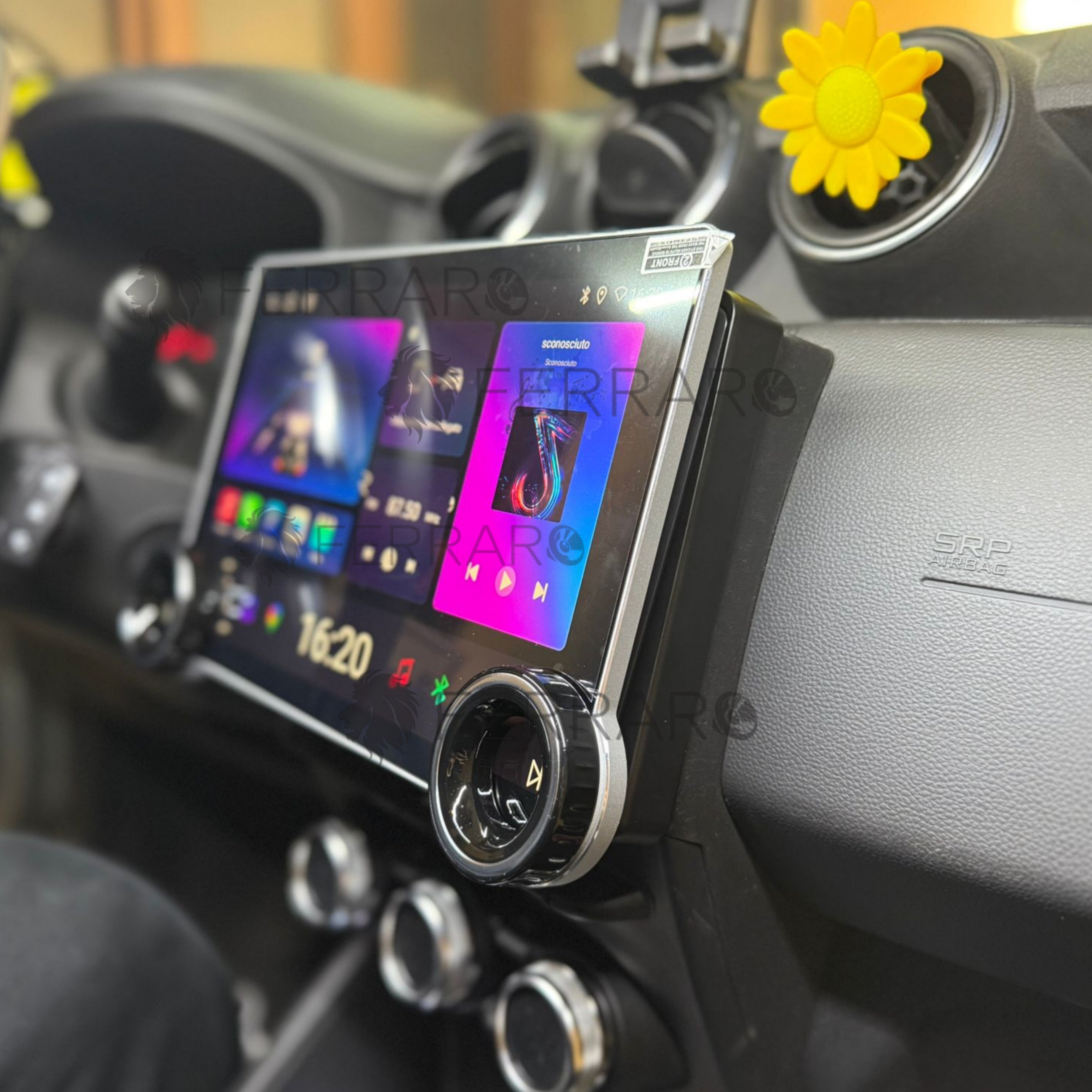 Autoradio per Renault Arkana | Duster 11.8" 2K | 2018-2021 | Android | Bluetooth | CarPlay | Android Auto | 4/64GB Ram