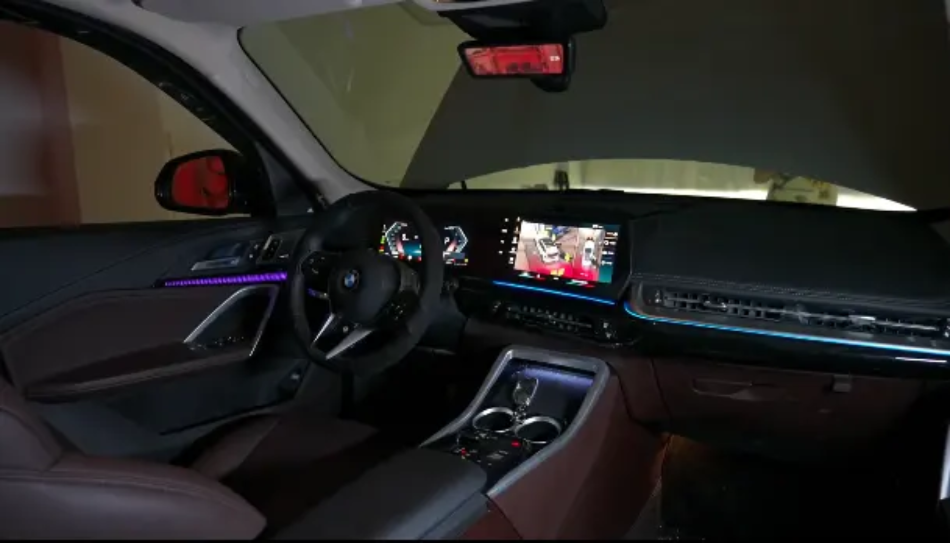 Ambient Light per BMW X1 U11 (2023>), 256 Colori RGB