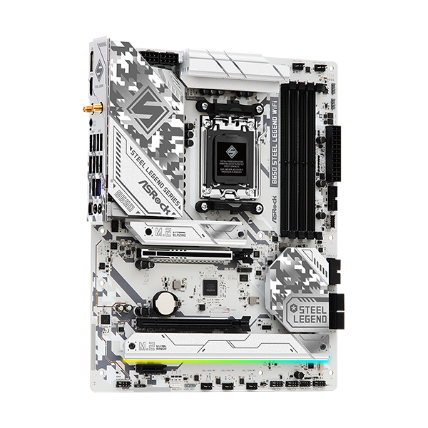 Asrock B650 Steel Legend WiFi AMD B650 Presa di corrente AM5 ATX