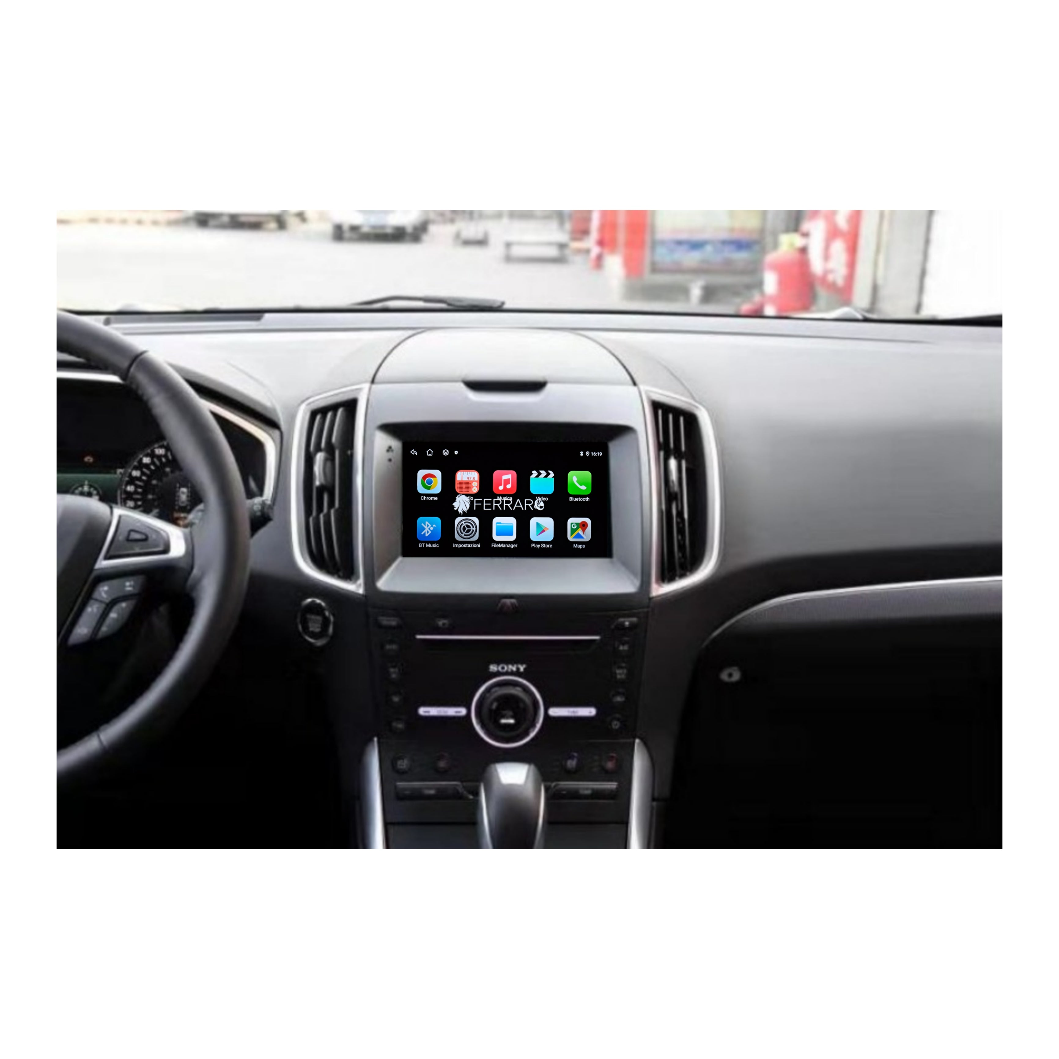 Autoradio per Ford Edge 9" | 2011-2015 | Android | Bluetooth | CarPlay | Android Auto | 2GB/4GB/6GB/8GB Ram