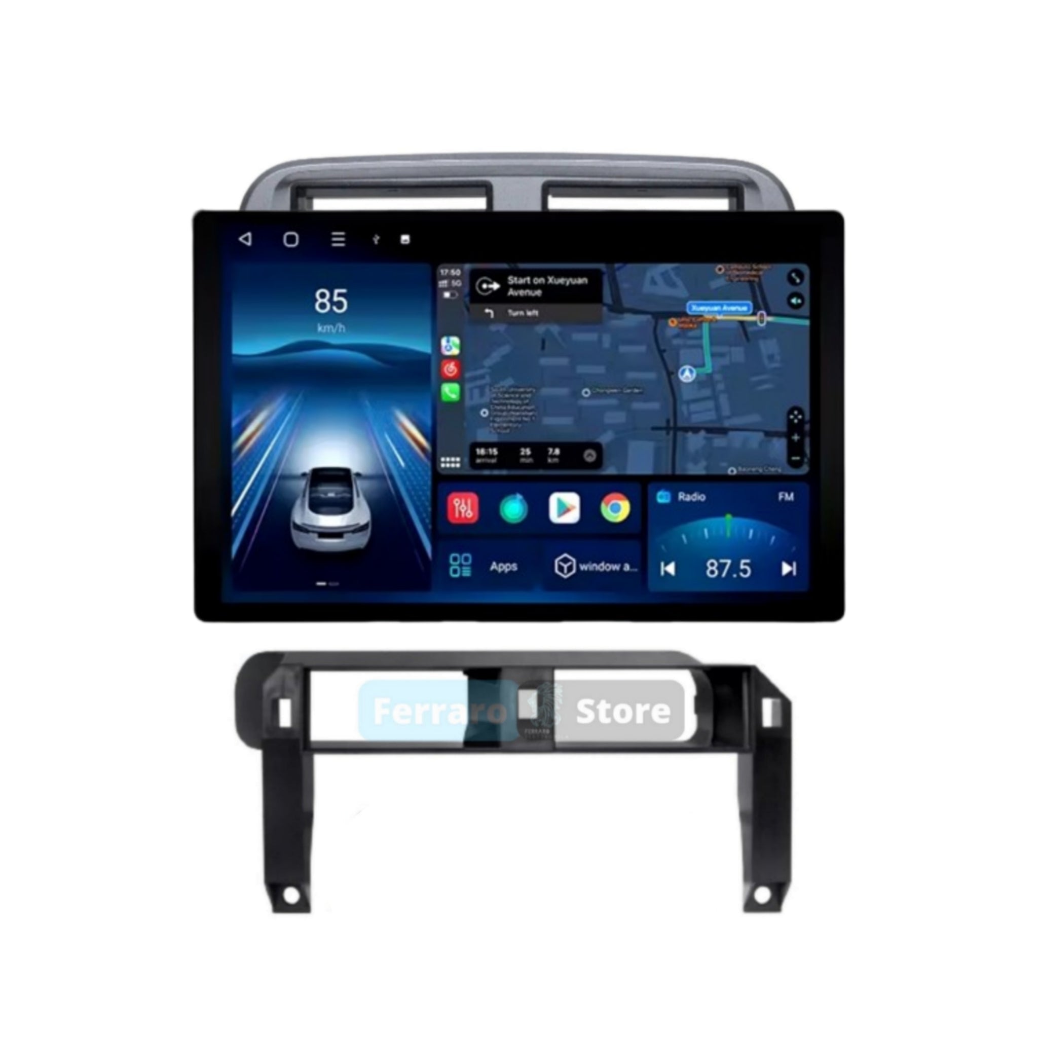 Autoradio per Fiat Grande Punto 11.5" | 2004-2012 | Android | Bluetooth | CarPlay | Android Auto | 4/64GB Ram