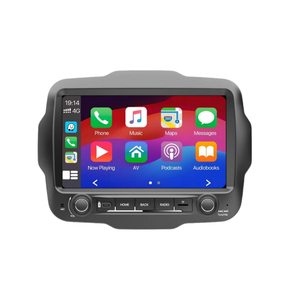 Autoradio per Jeep Renegade 9", Android, Bluetooth, CarPlay, Android Auto, 4/64GB Ram