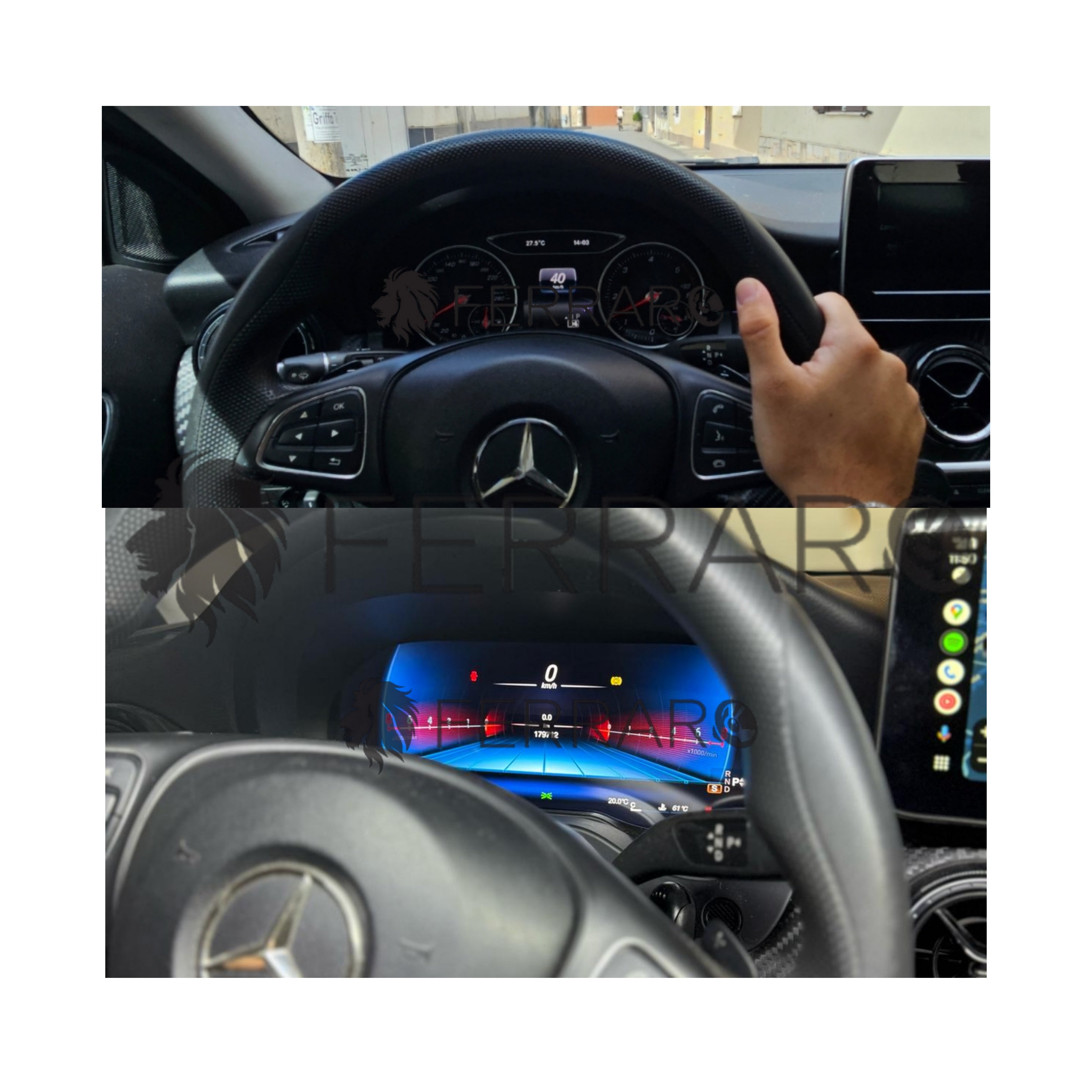 Virtual CockPit 12.3" | Mercedes Classe A W176, GLA X156, CLA C117 | HD Ultra