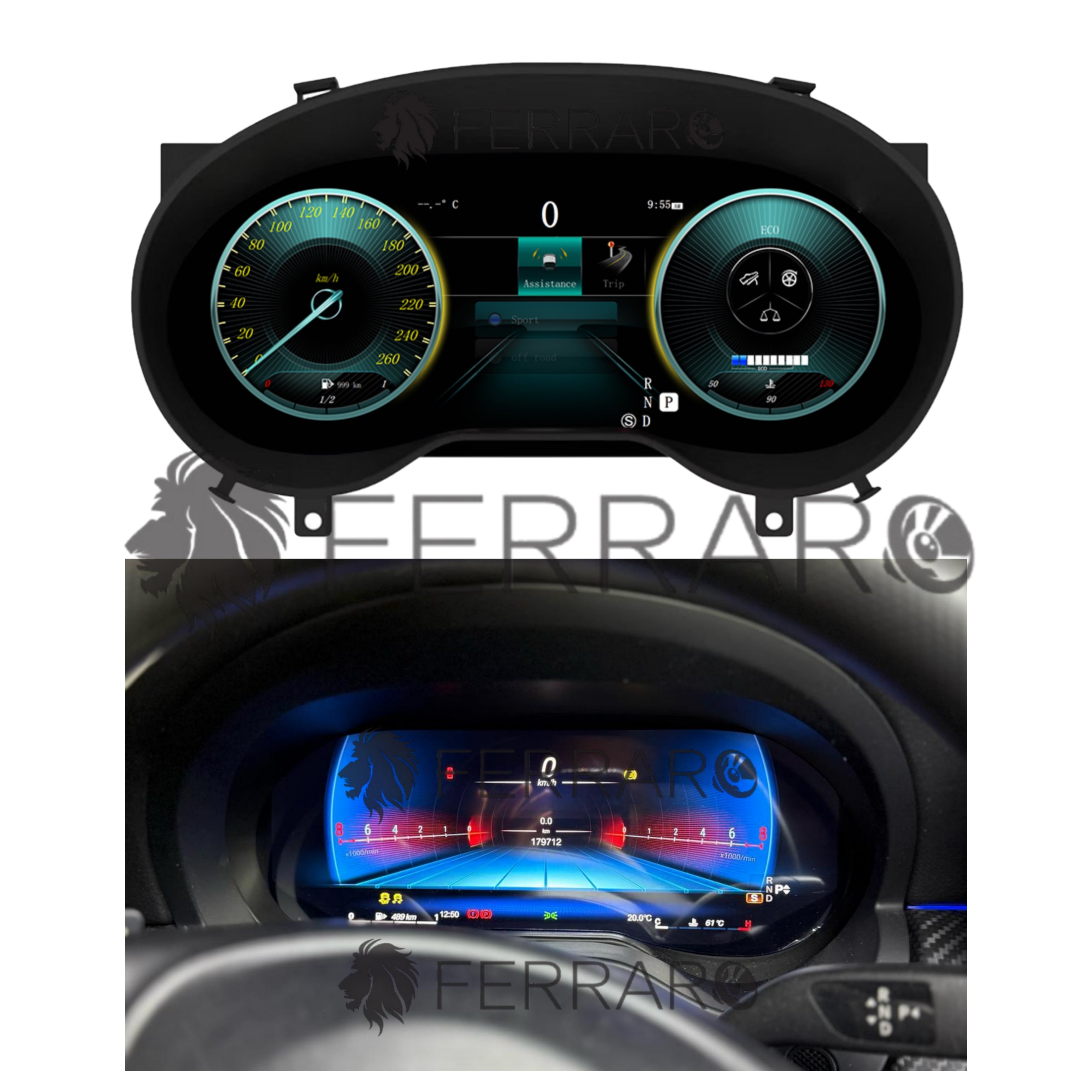Virtual CockPit 12.3" | Mercedes Classe A W176, GLA X156, CLA C117 | HD Ultra
