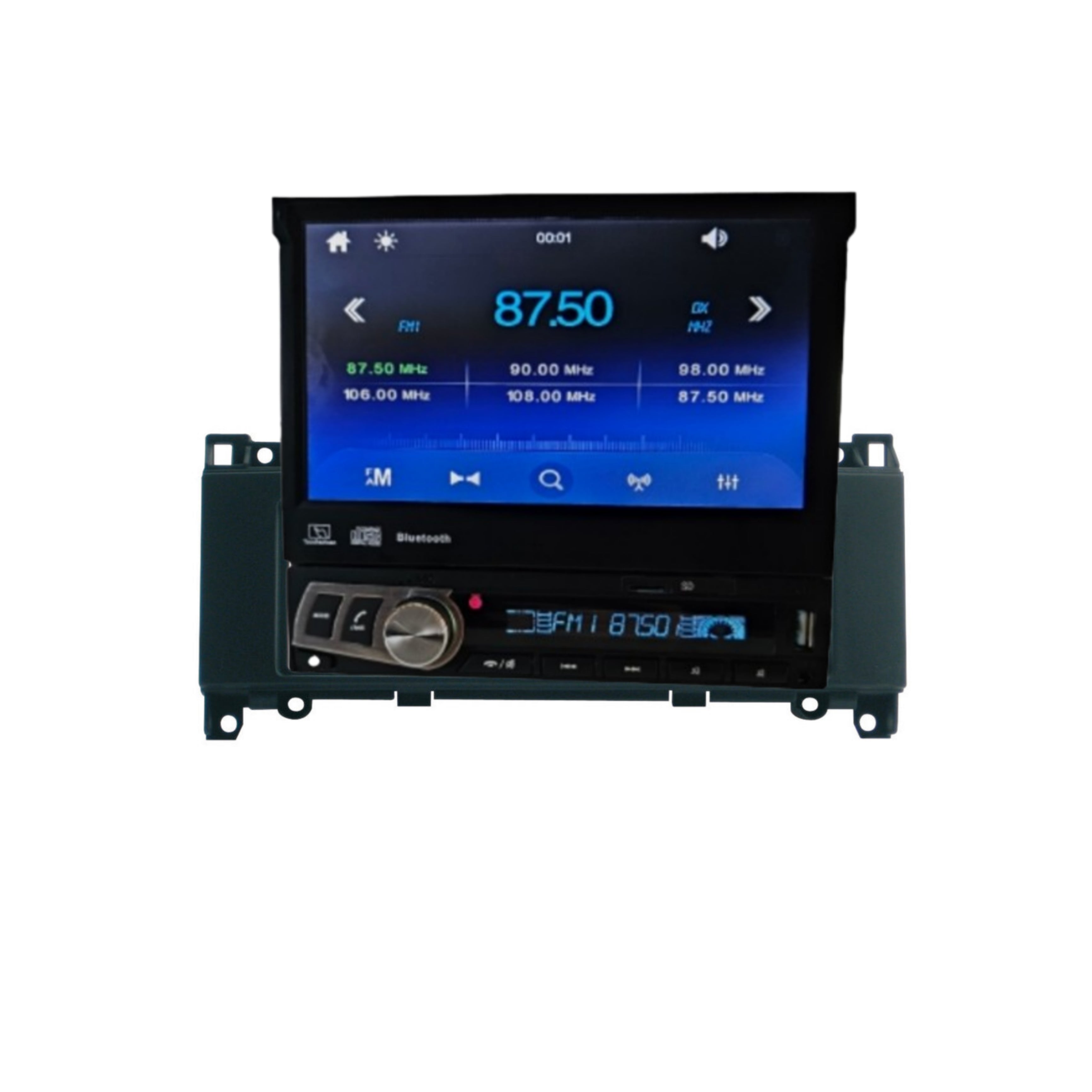 Autoradio per Mercedes Classe A/B 7" | 2004-2012 | Bluetooth | Radio | USB | Mirror Link