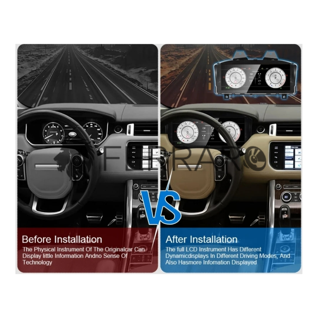 Virtual CockPit 12.3" | Land Rover, Range Rover (2013-2017) L405, L494 | HD Ultra