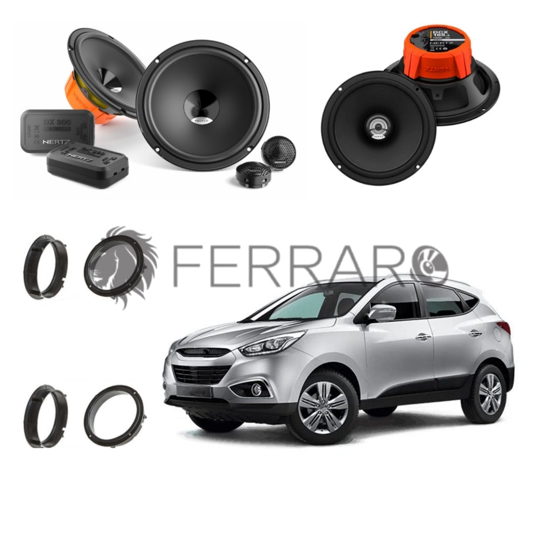 Hertz Kit 6 Casse, DSK 165.3, DCX 165.3, Ant/Post, Hyundai IX35