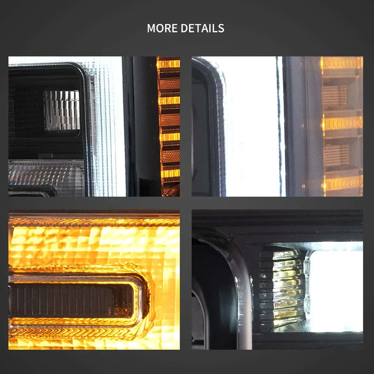 Fanali Anteriore Completo per F250, F350, F450, F550 (2017-2019) a LED