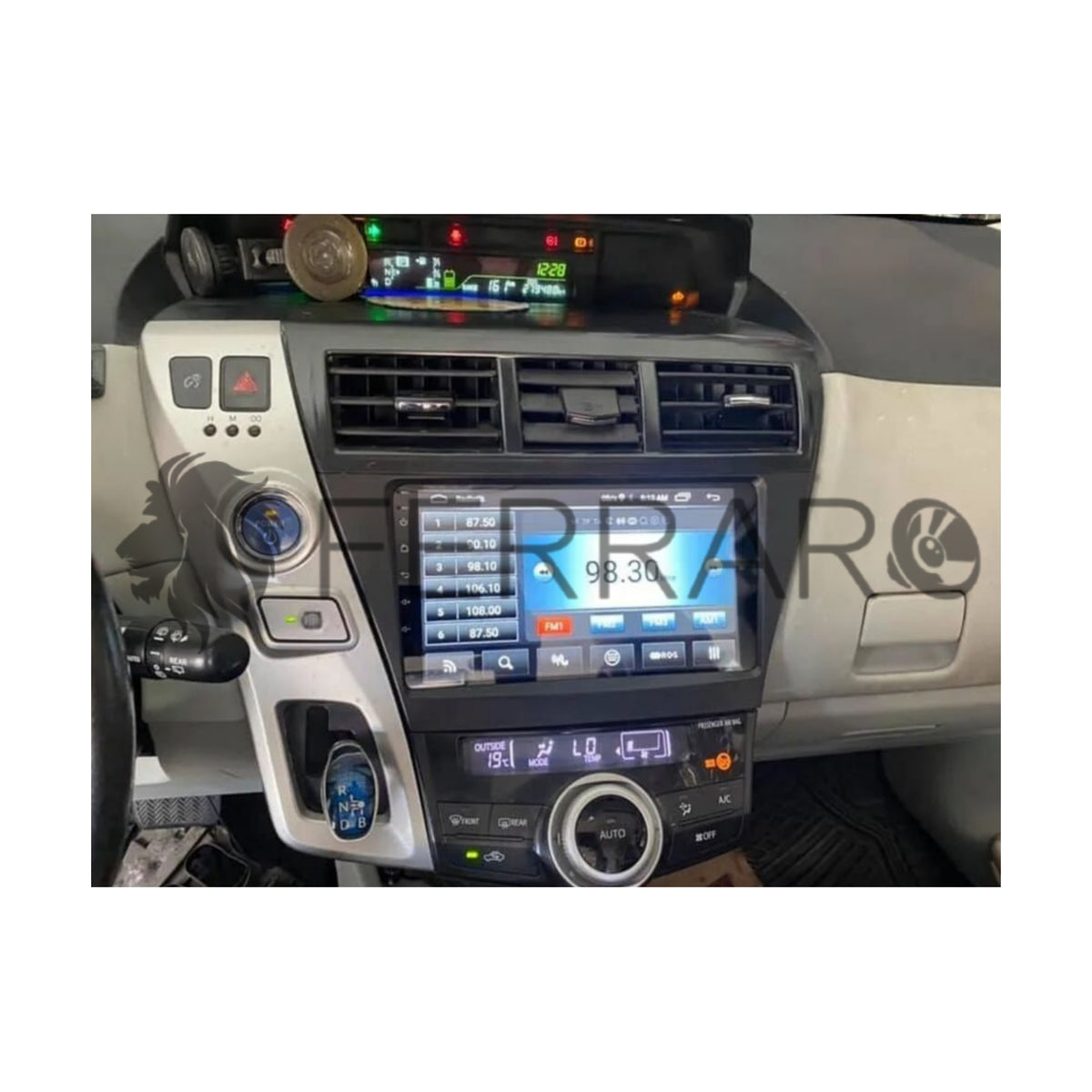 Autoradio per Toyota Prius+ (2012-2021) 9",Android, Bluetooth, CarPlay, Android Auto, 2GB/4GB/6GB/8GB Ram