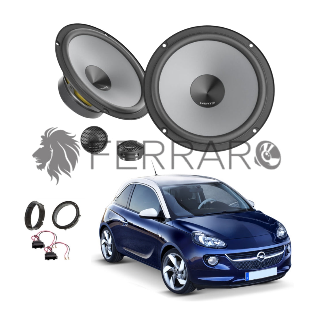 Hertz Kit 6 Casse | K 165 | Anteriore | Opel Adam