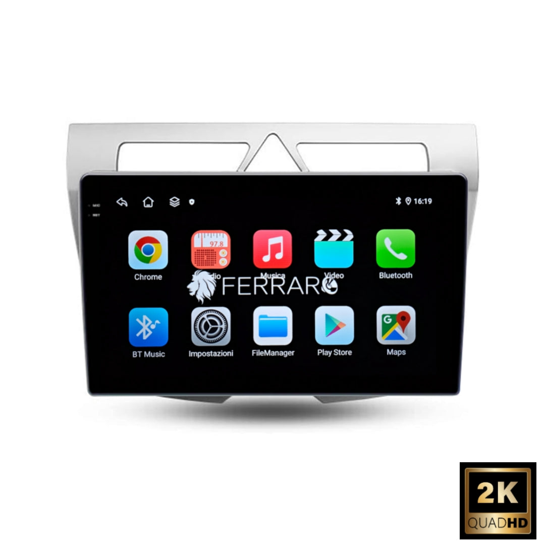 Autoradio per Kia Picanto 9" 2K | 2007-2010 | Android | Bluetooth | CarPlay | Android Auto | 12/256GB Ram