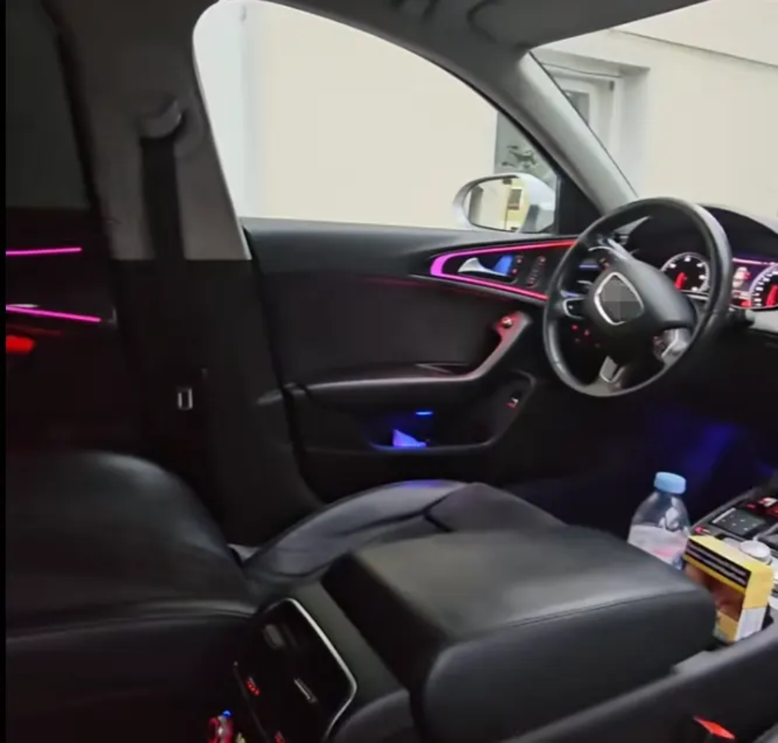 Ambient Light per Audi A6 C7 (2011-2018), 256 Colori RGB