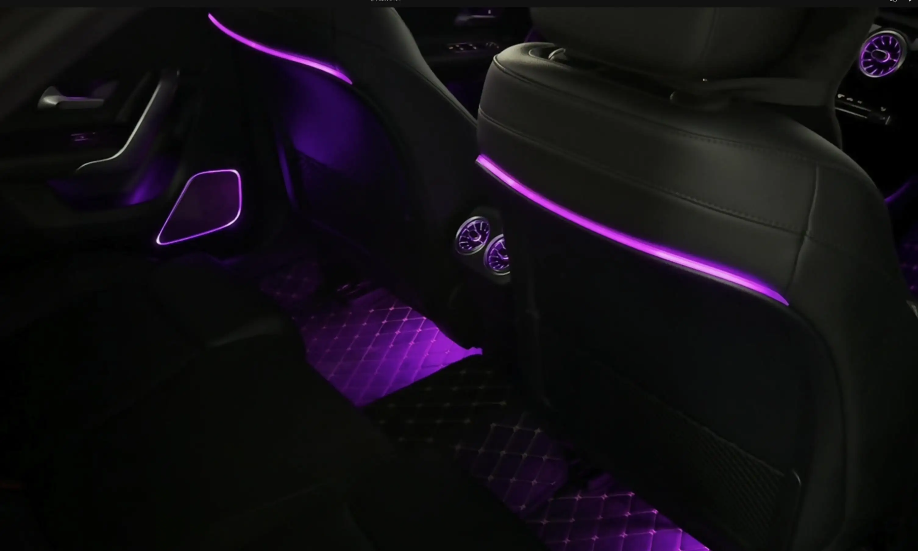 Ambient Light per Mercedes Benz Classe A W177, CLA, W118 (2020-2025), 64 Colori RGB