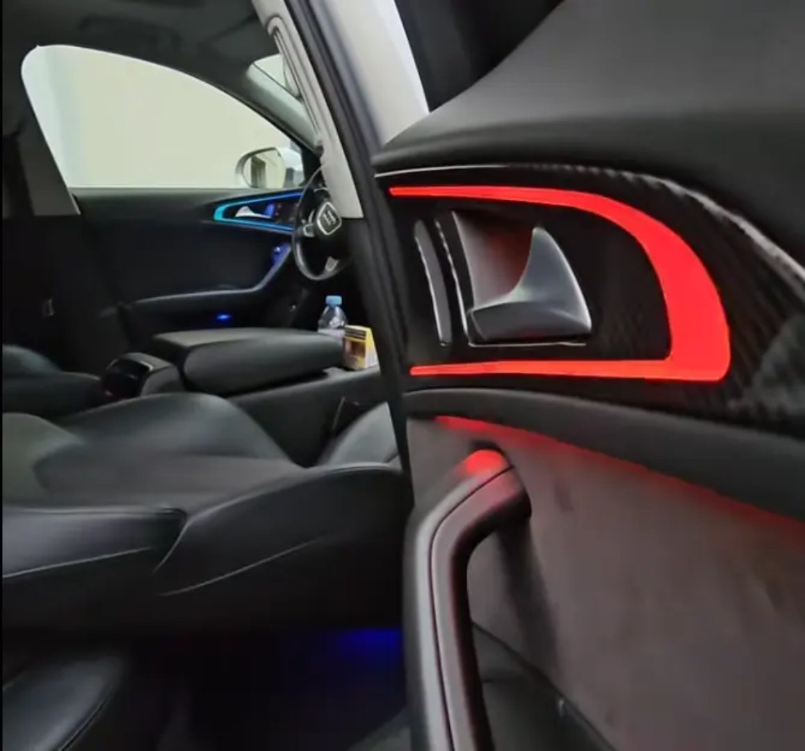 Ambient Light per Audi A6 C7 (2011-2018), 256 Colori RGB