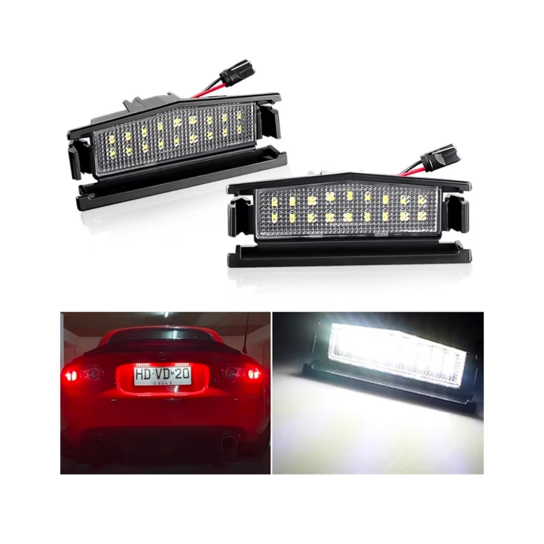 Set Luci Targa a Led per Mazda 2, MX-5, Plug and Play