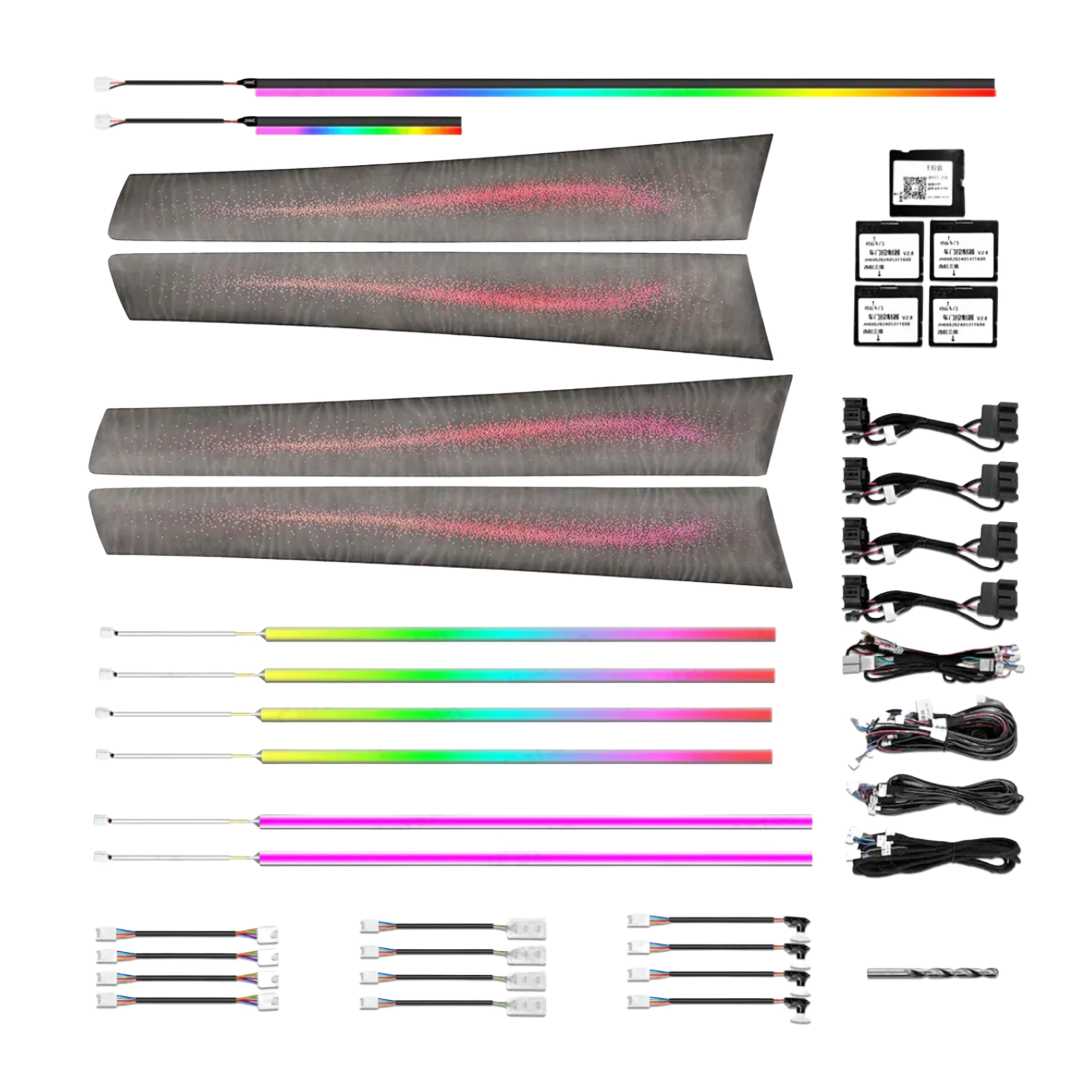 Ambient Light per Audi A8 D4, 256 Colori, APP