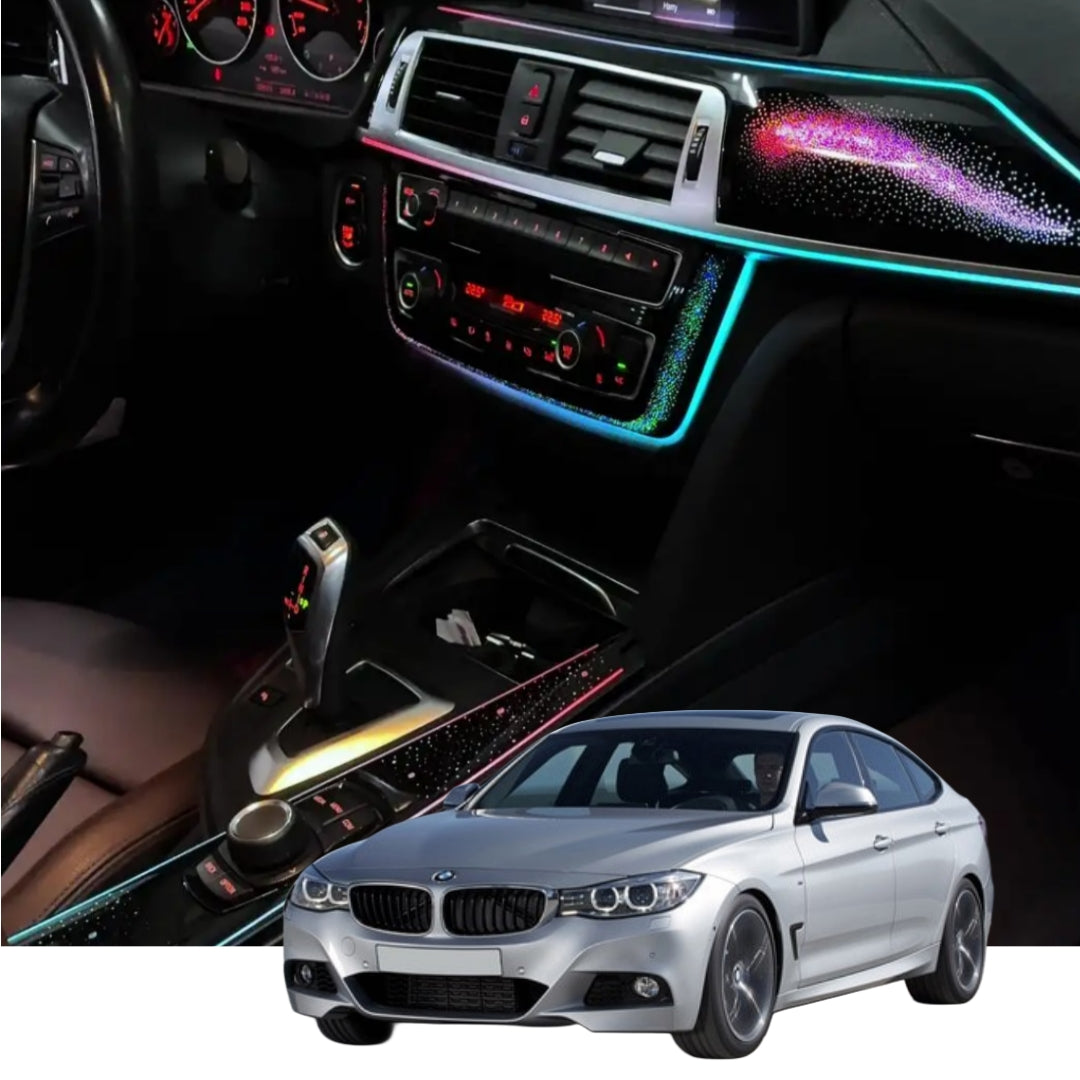 Ambient Light per BMW Serie 3/4 F30, F34 (2013-2019), 64 Colori RGB