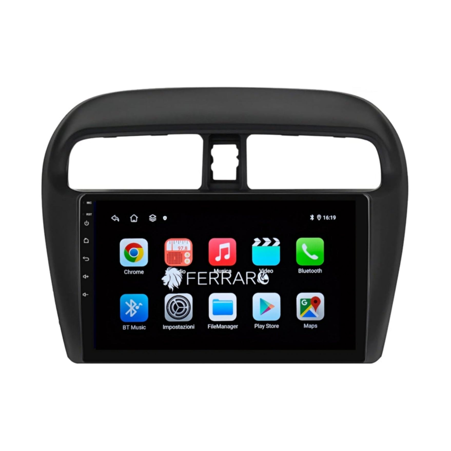 Autoradio per Mitsubishi Attrage Spacestar 9" | 2012-2018 | Android | Bluetooth | CarPlay | Android Auto | 2GB/4GB/6GB/8GB Ram