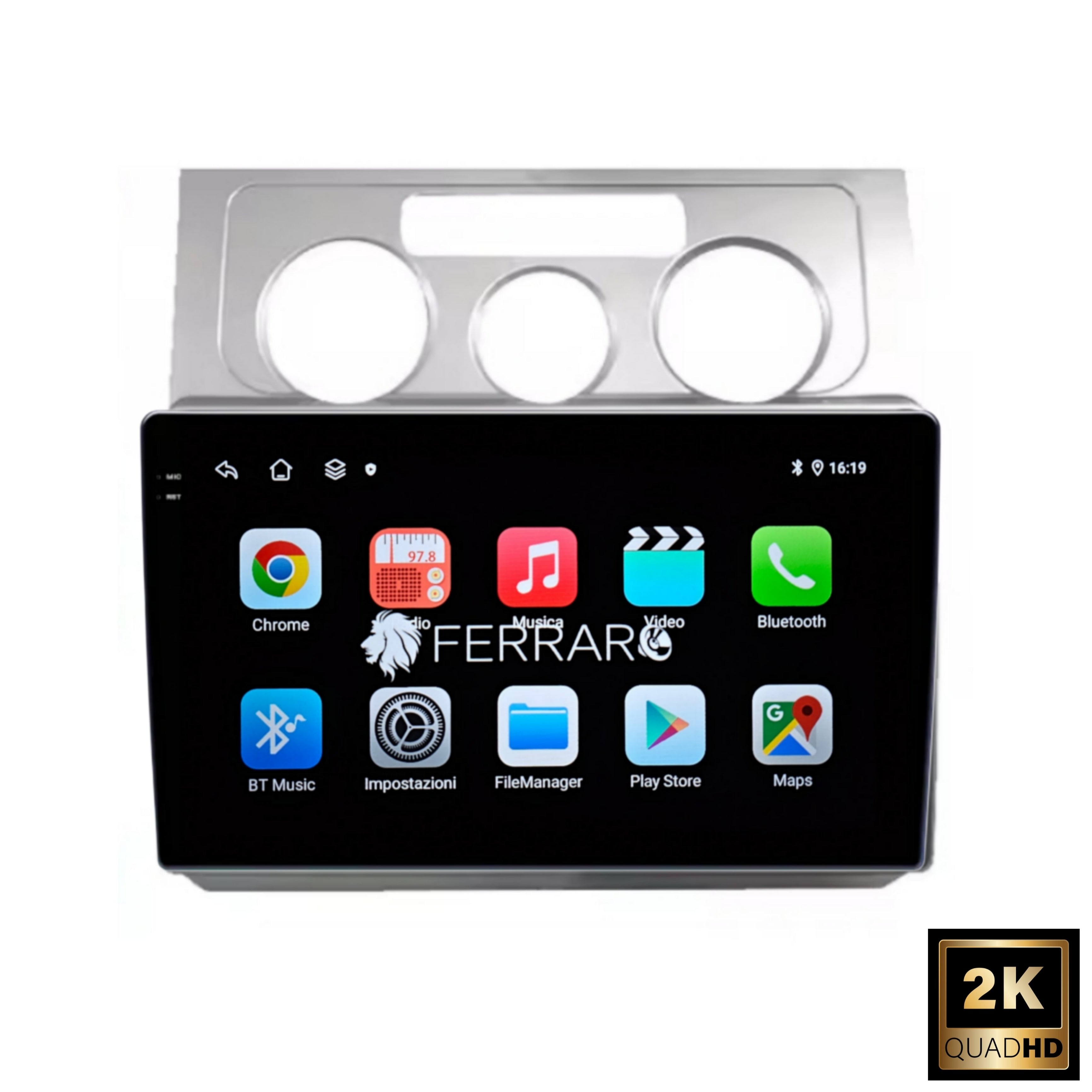 Autoradio per Volkswagen Touran 10.1" | 2003-2010 | 2016-2018 | Android | Bluetooth | CarPlay | Android Auto | 4/64GB Ram