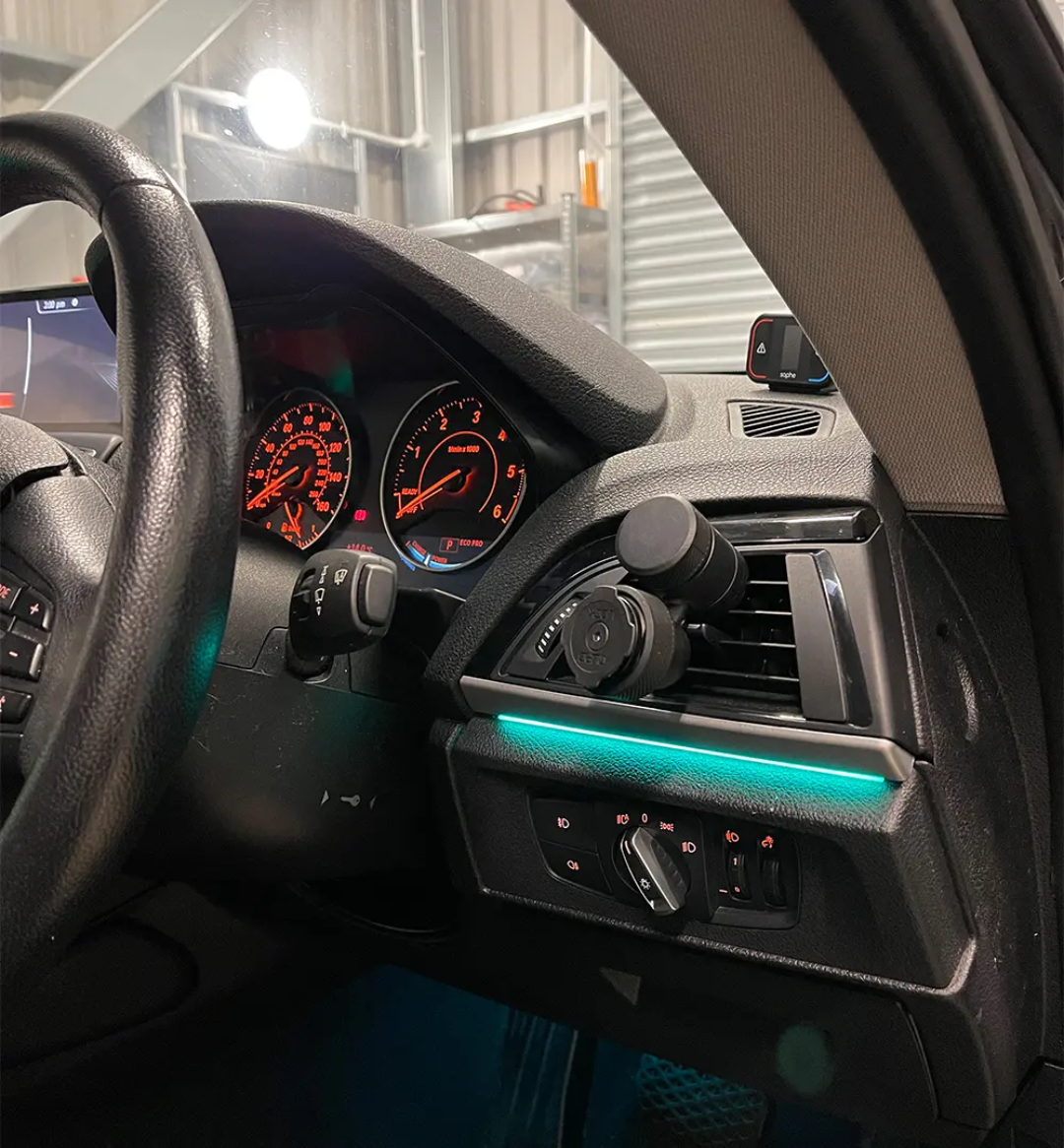 Ambient Light per BMW Serie 2, F22, F23, M240i (2013-2019), 64 Colori RGB