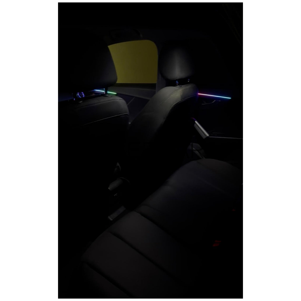 Ambient Light per Audi Q2 (2016-2024) | Universale | Luci Ambiente con Comando da App | RGB Led Interior | Led Dinamico