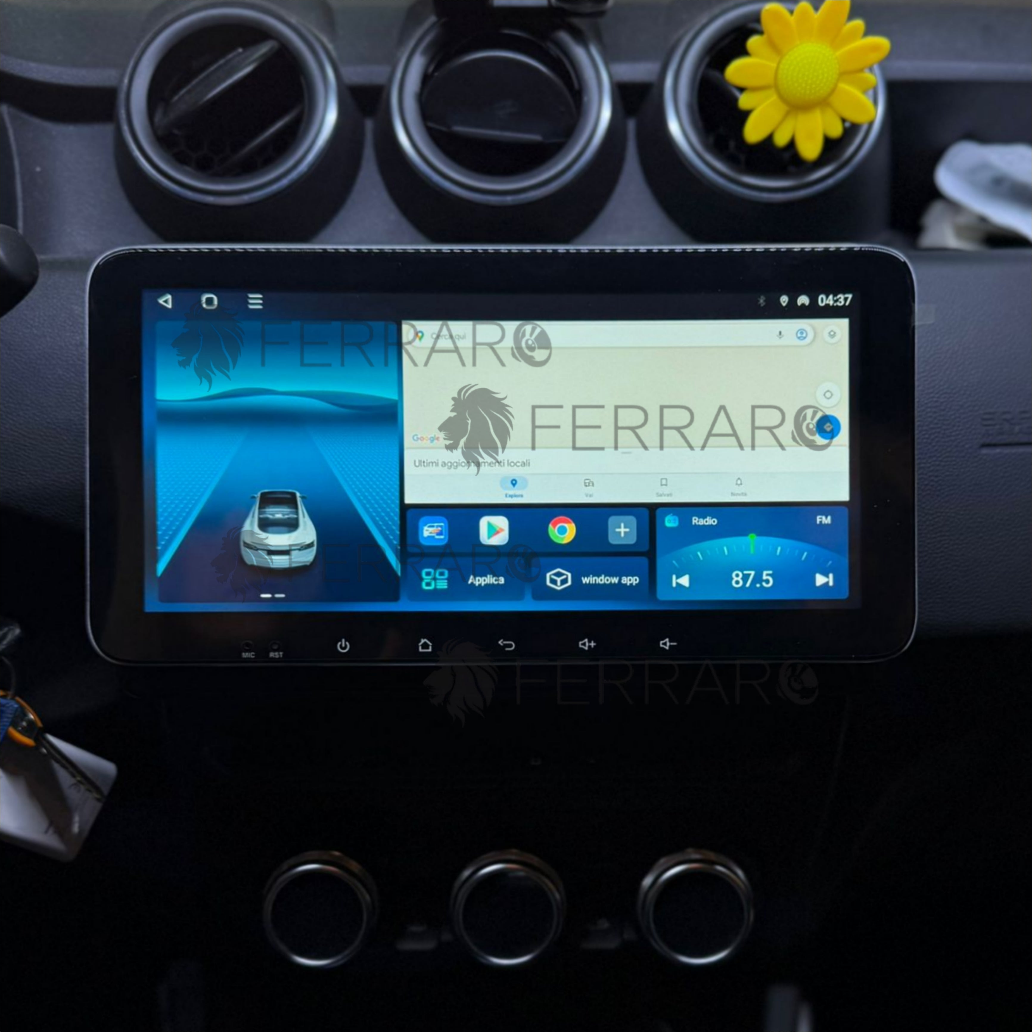Autoradio per Renault Arkana | Duster 10.35" | 2018-2021 | Android | Bluetooth | CarPlay | Android Auto | 2/32GB Ram