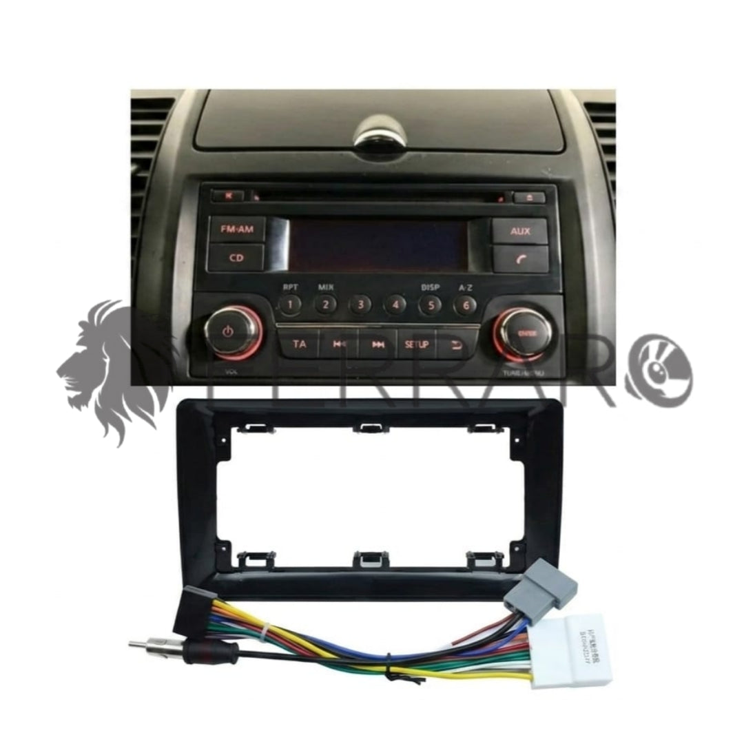 Kit Montaggio Autoradio 10.1"Pollici Nissan Note Versa (2004-2011) Mascherina, Cablaggio Autoradio Android